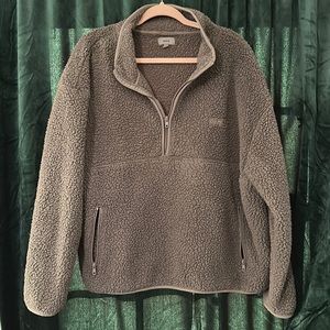 Skims Sherpa sweatshirt